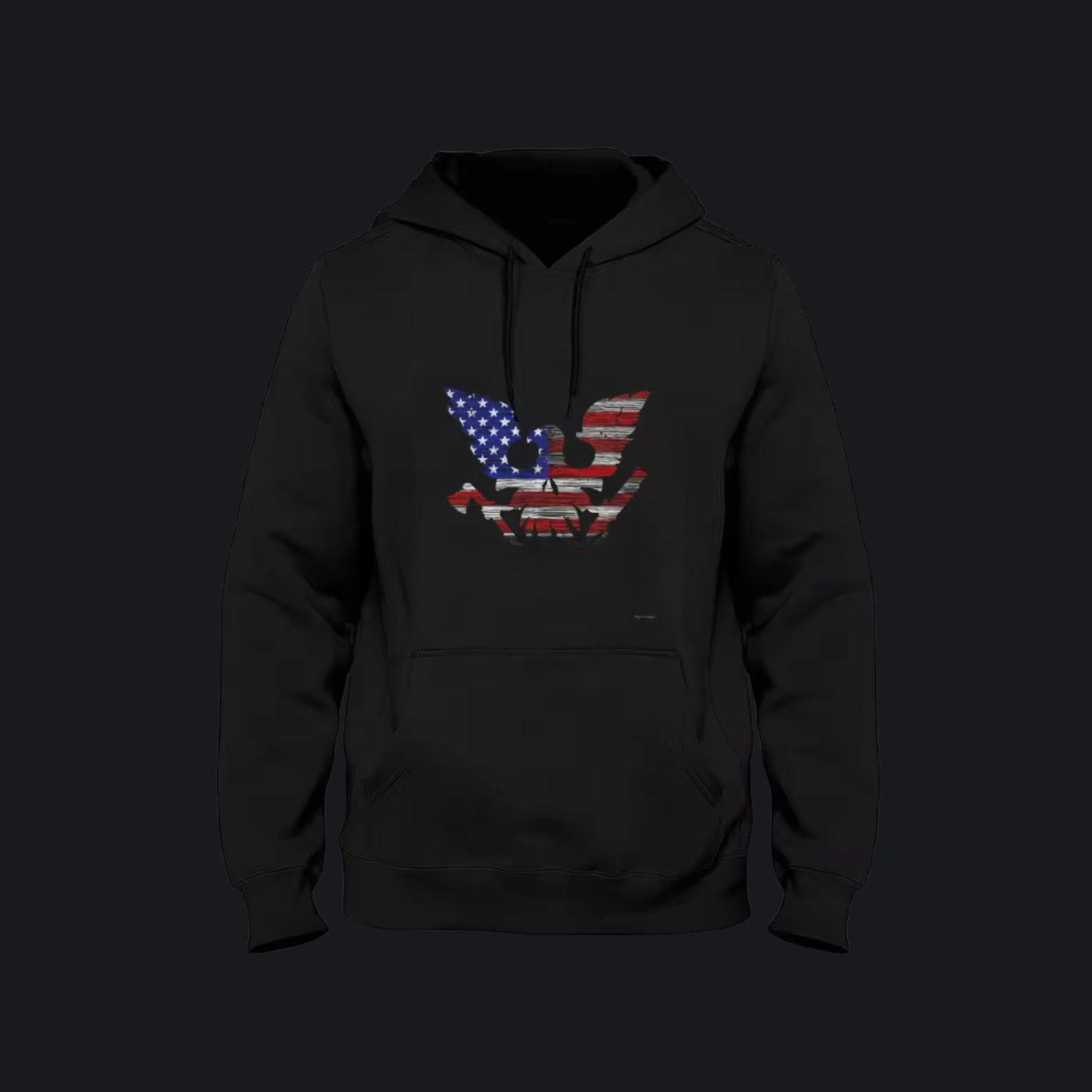 American Eagle Skull Patriot Hoodie
