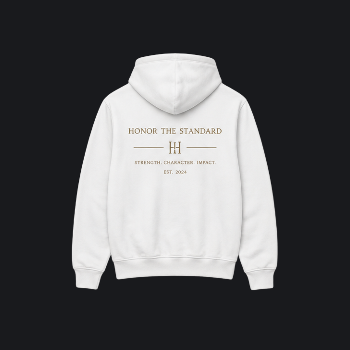Honor The Standard White Hoodie