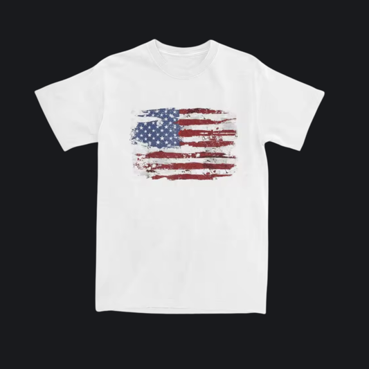 Vintage American Flag Patriotic T-Shirt